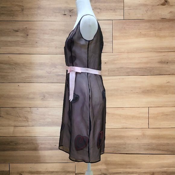 Seda Frenchmade Cocktail Dress with Hearts - Picture 3 of 10